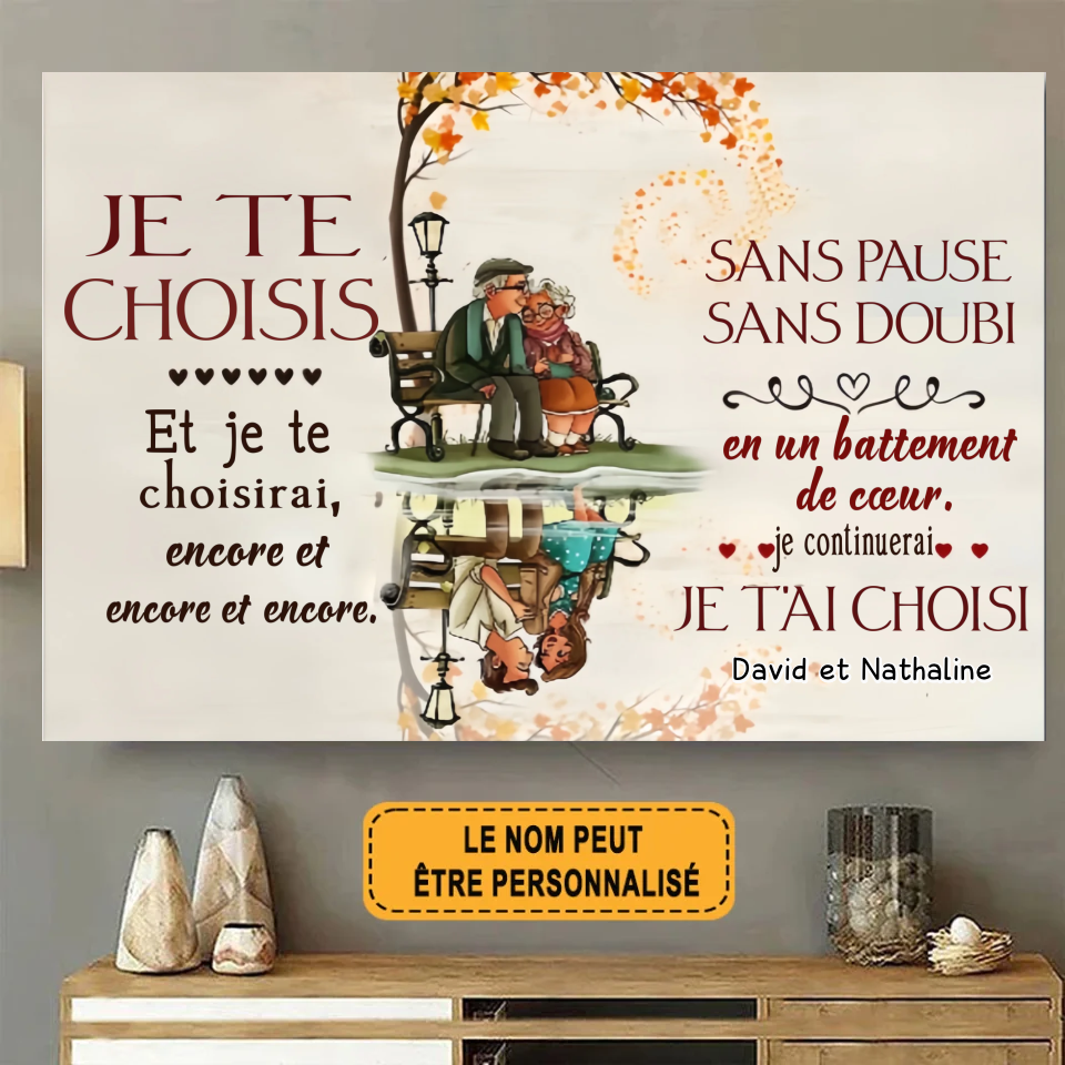 J'aimerais Pouvoir Retourner L'horloge Personnalisé Enseigne En Métal