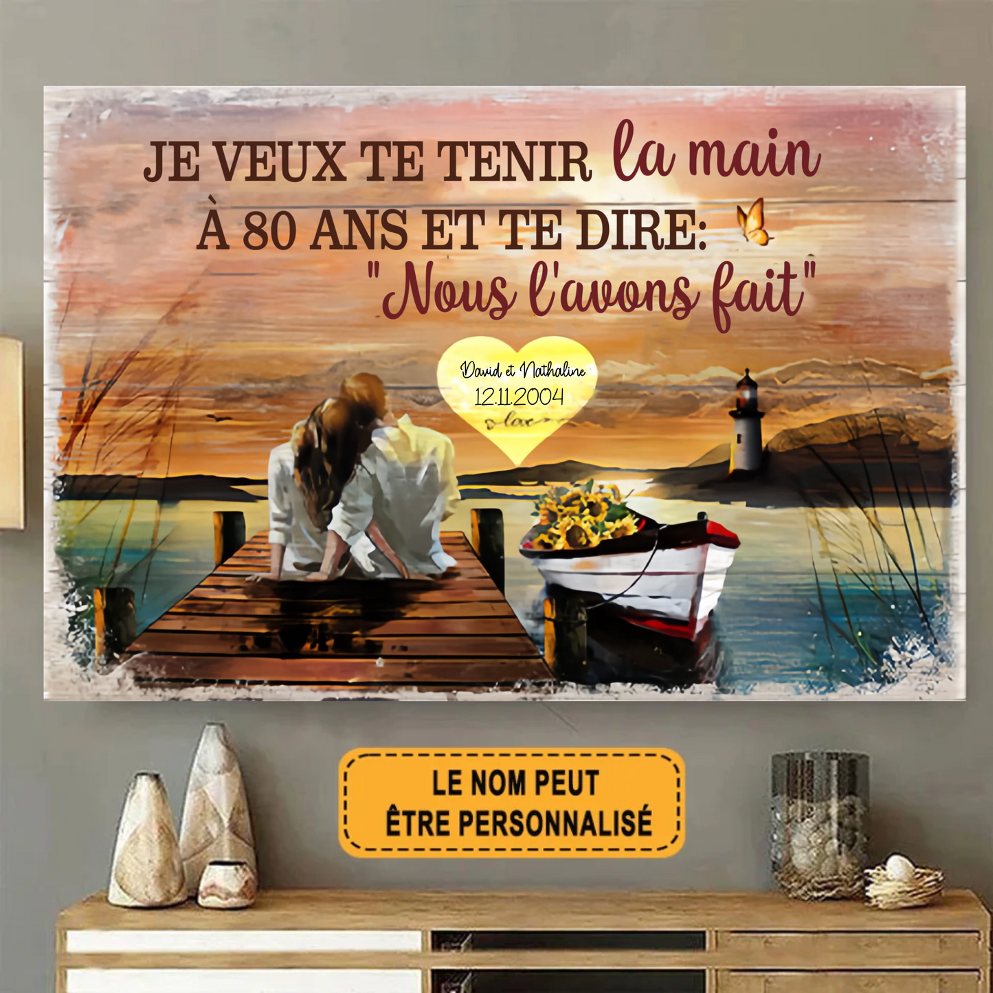 Nous L'avons Fait 1947 Personnalisé Enseigne En Métal