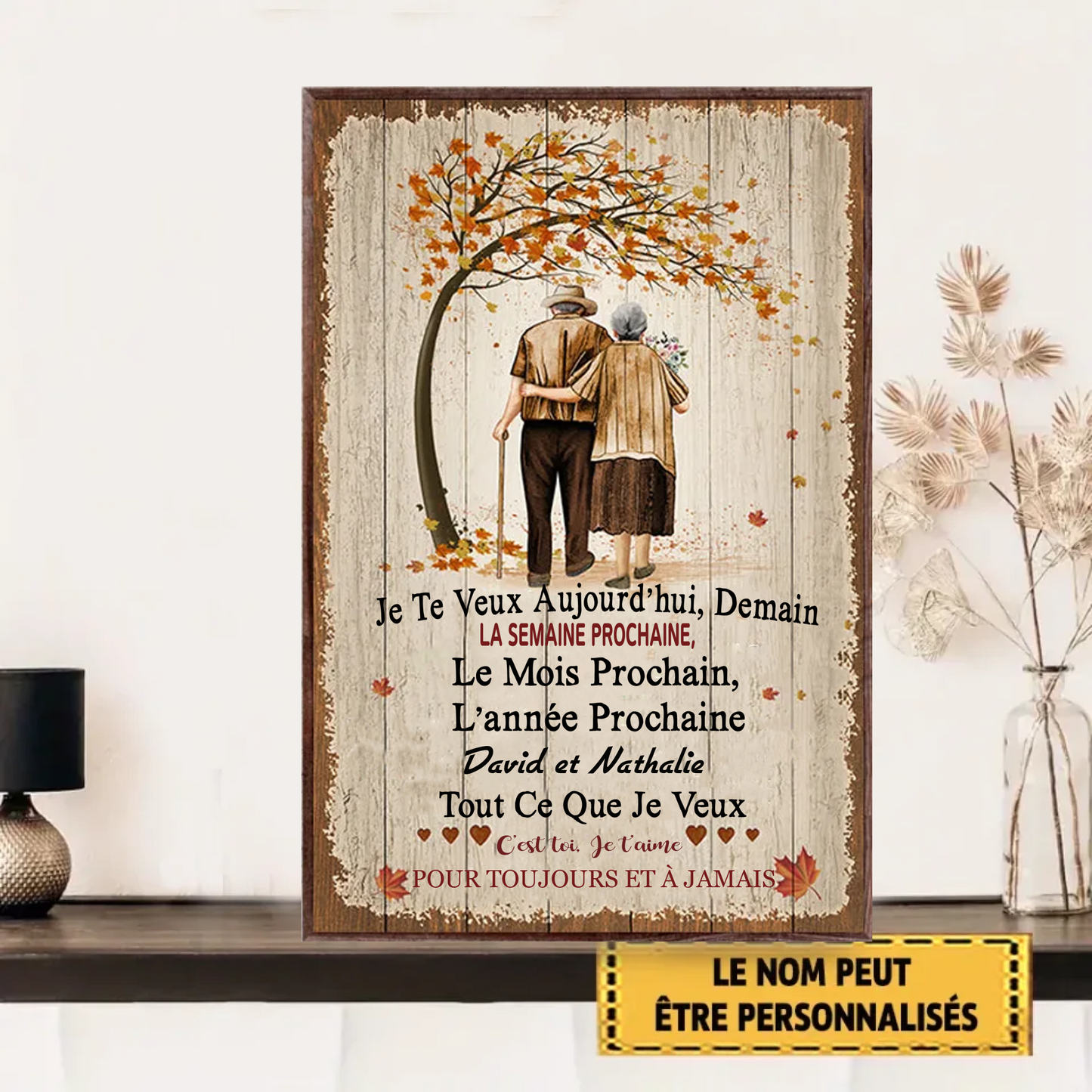 Tout Ce Que Je Veux 1949 Personnalisé Enseigne En Métal