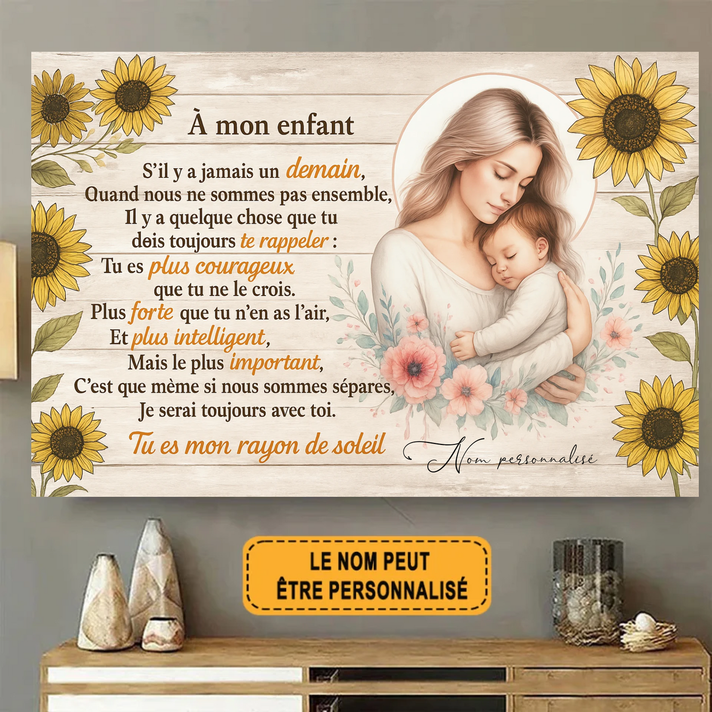 S’il Y A Jamais Un Demain 1968 Personnalisé Enseigne En Métal