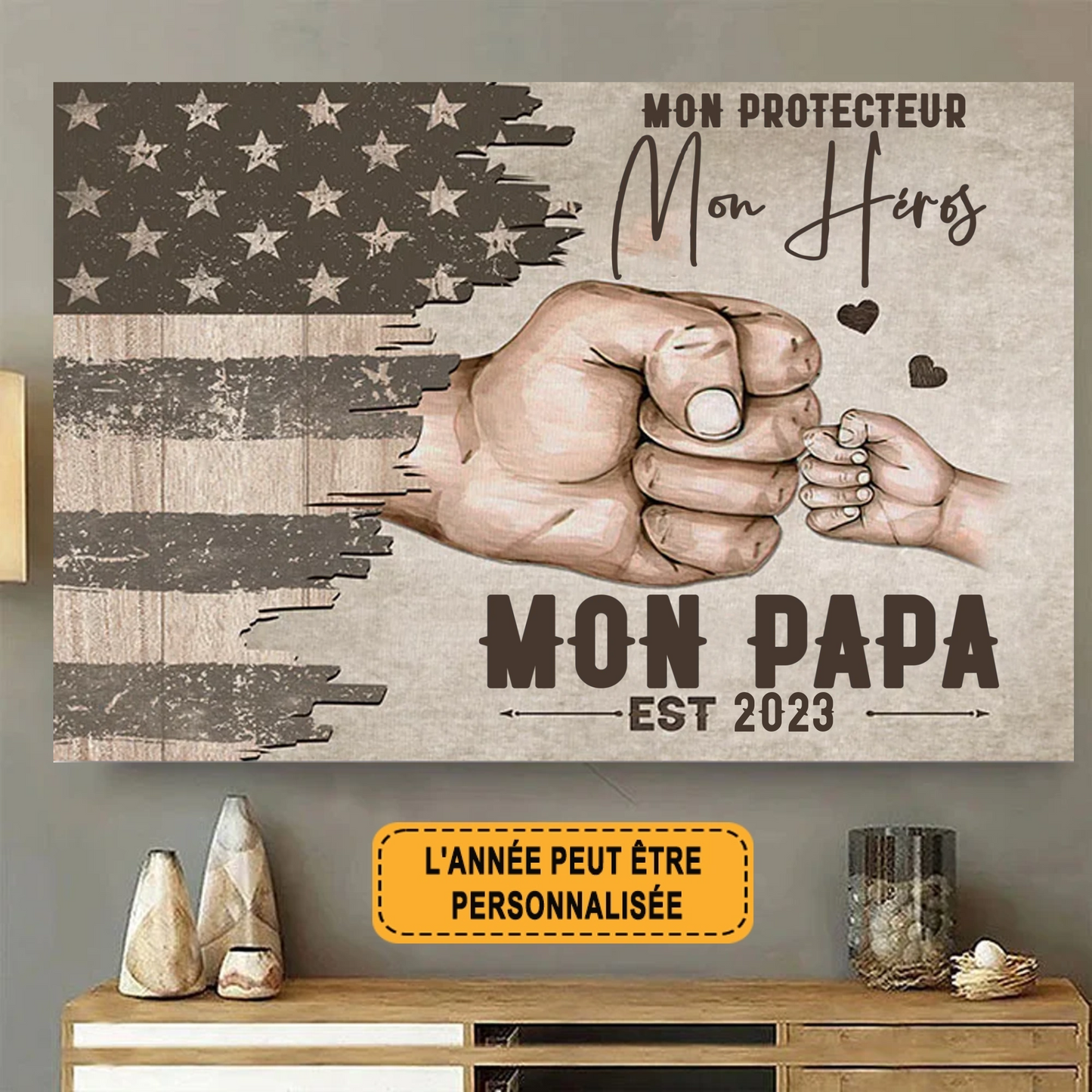 Mon Héros 2016 Personnalisé Enseigne En Métal