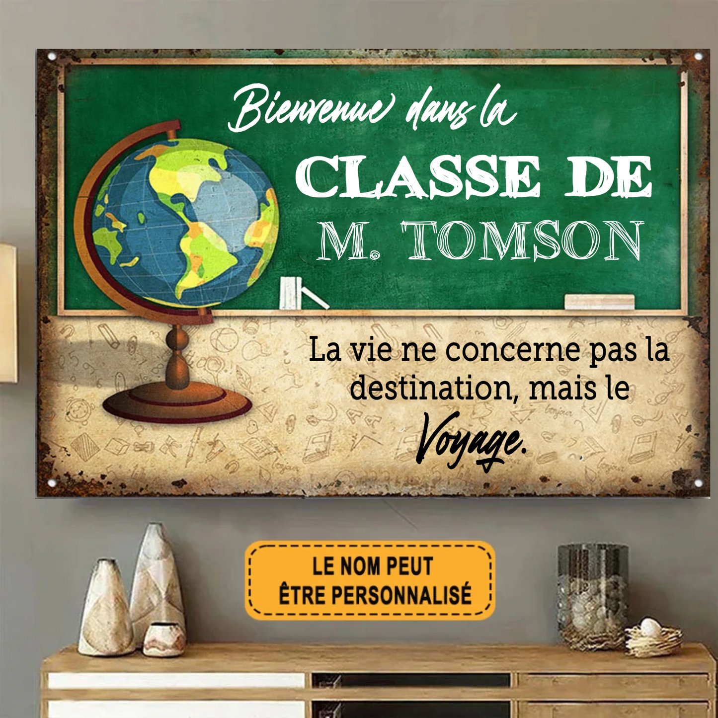 Bienvenue Dans La 2029 Personnalisé Enseigne En Métal