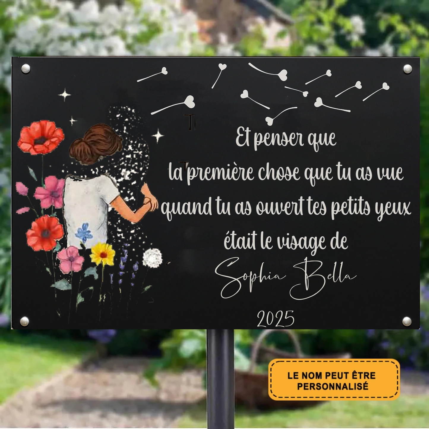 Et Penser Que La Première Chose 2045 Personnalisé Enseigne En Métal