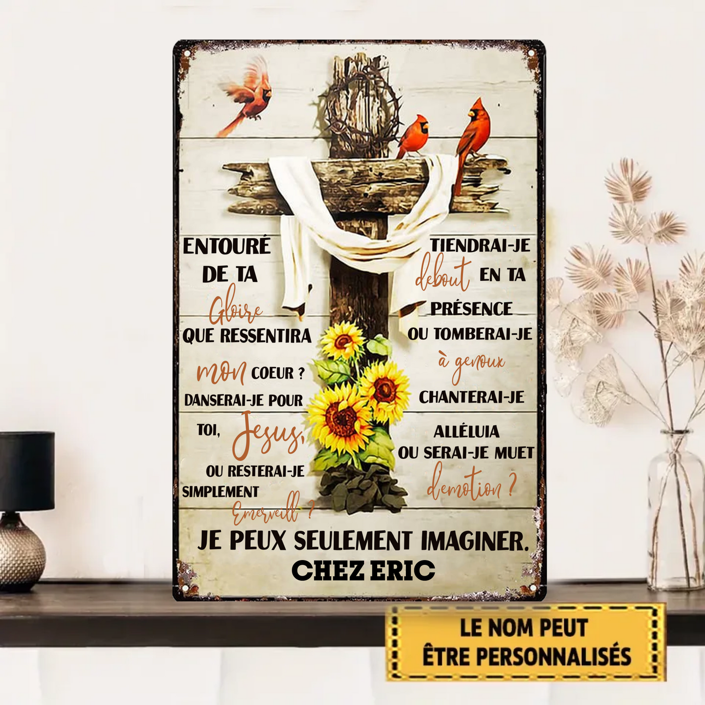 Danserai-Je Pour 2086 Personnalisé Enseigne En Métal