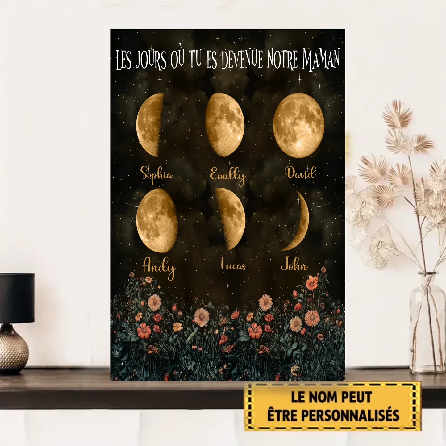 Les Jours Où Tu Es Devenue Notre Maman 2095 Personnalisé Enseigne En Métal
