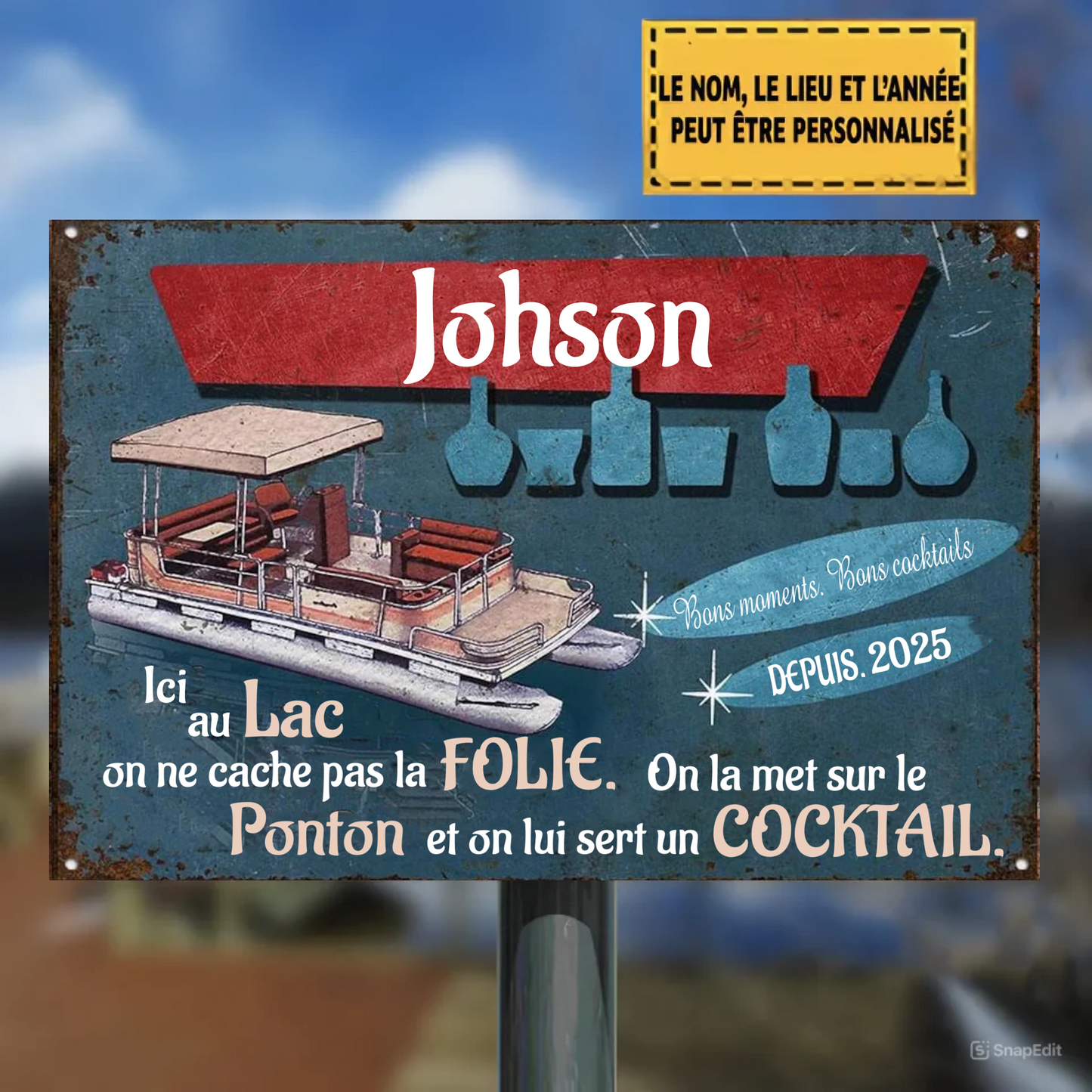 On Ne Cache Pas La 2096 Personnalisé Enseigne En Métal