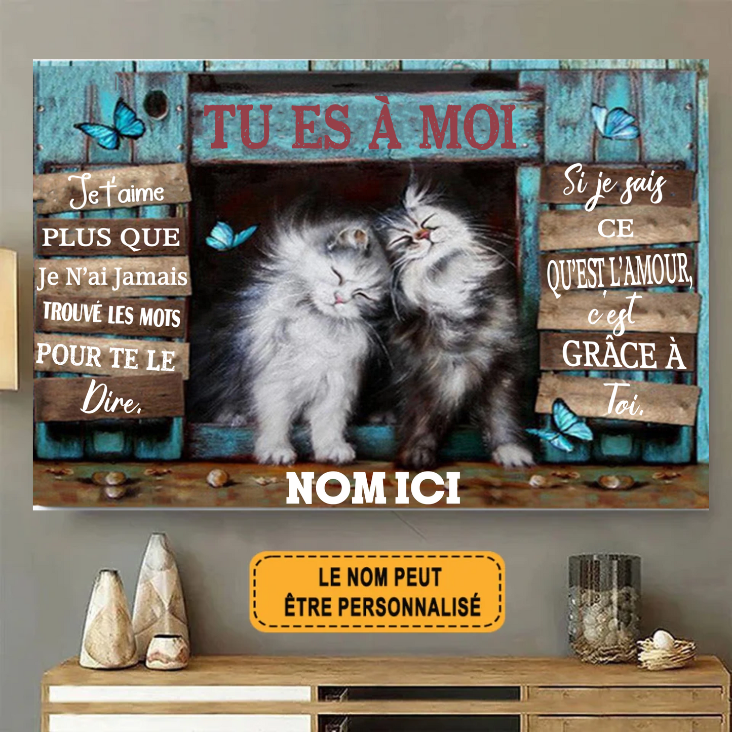 Si Je Sais 2100 Personnalisé Enseigne En Métal