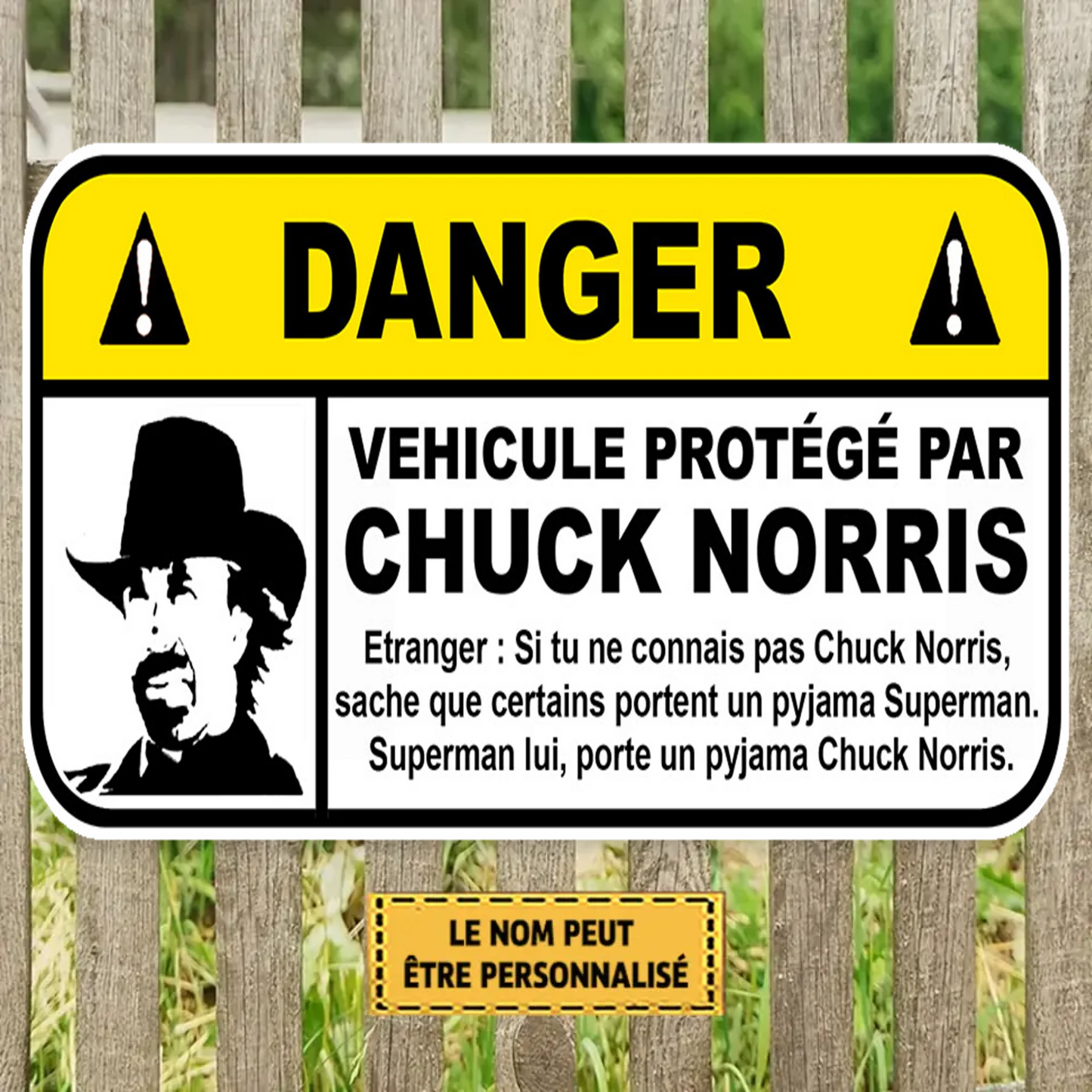 Si Tu Ne Connais 2107 Personnalisé Enseigne En Métal