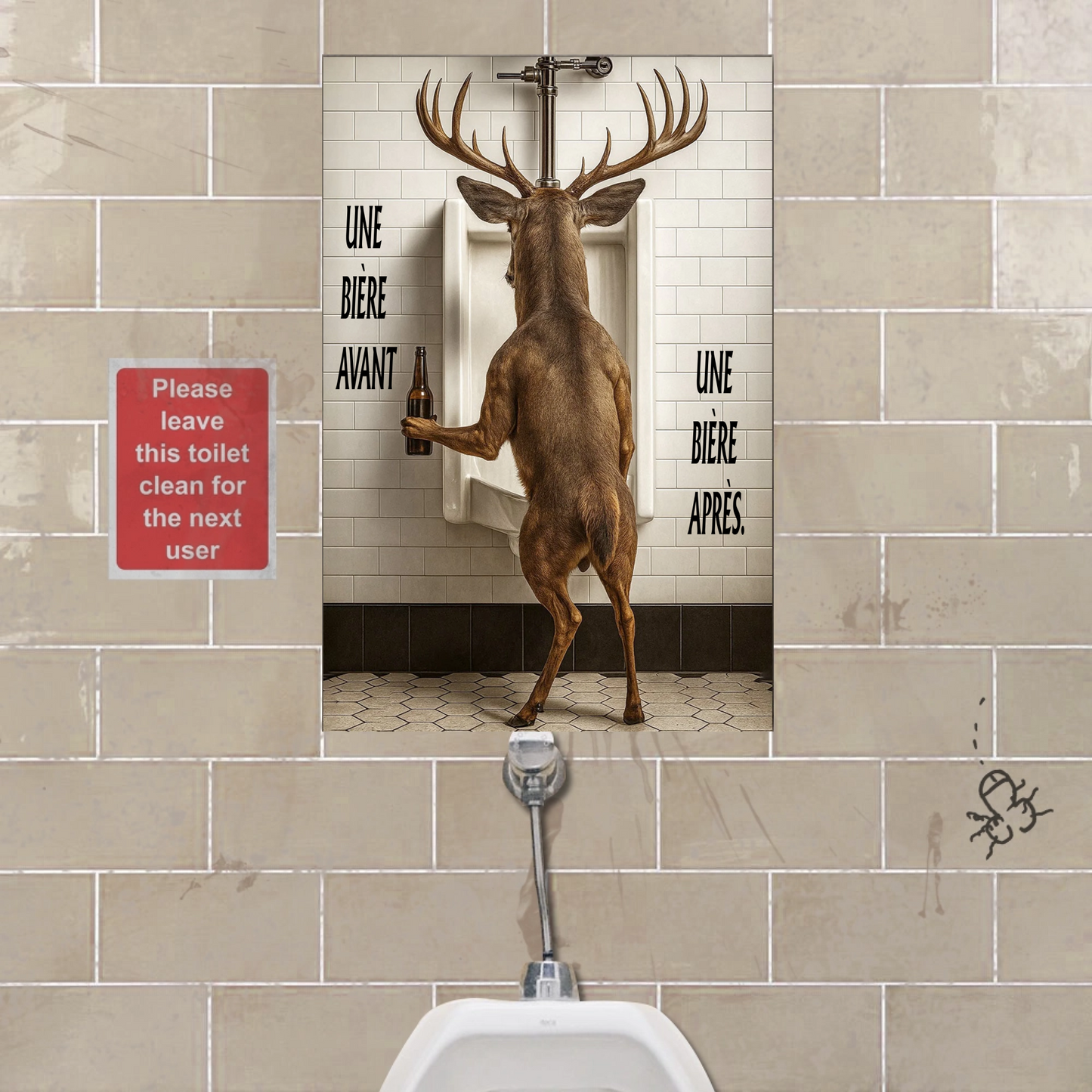 Une Bière Après 2154 Personnalisé Enseigne En Métal