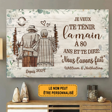 Ans Et Te Dire 1835 Plaque En Métal Personnalisée