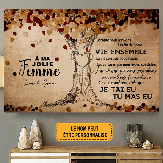 Lorsque Nous Arrivons Personnalisé Enseigne En Métal