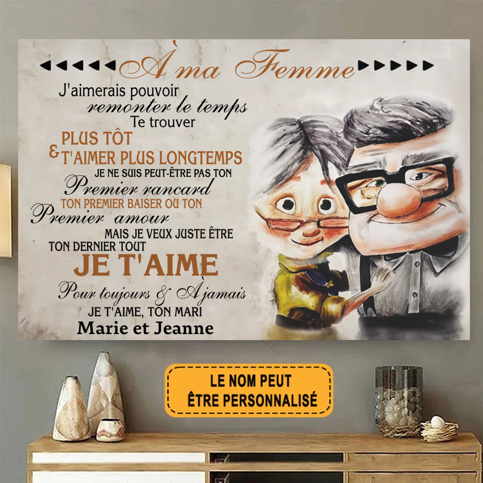 J'aimerais Pouvoir 1860 Personnalisé Enseigne En Métal