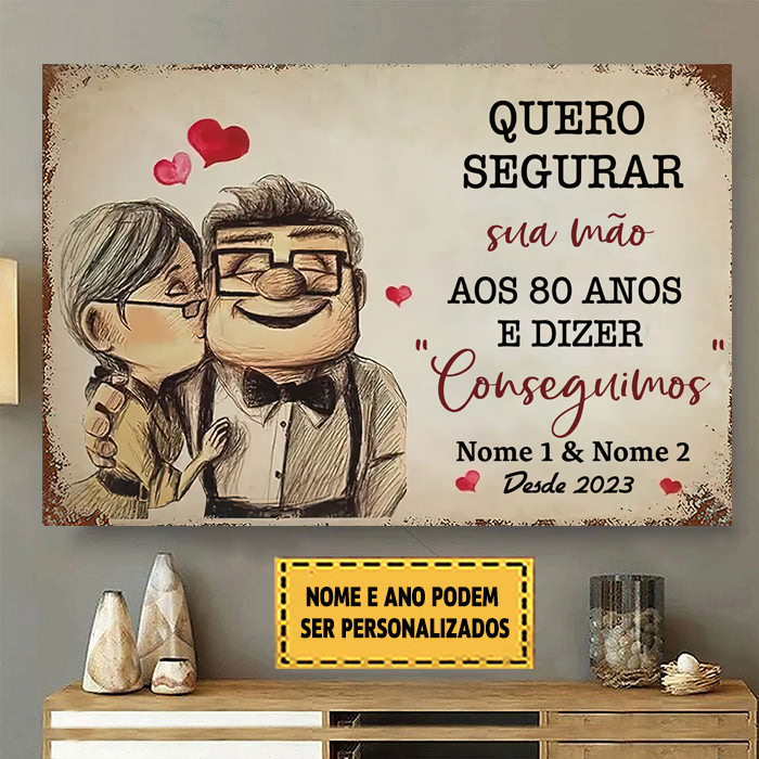 Quero Sign Quero Segurar Sua Mão Aos 80 Anos E Dizer - Sinal de metal clássico ...