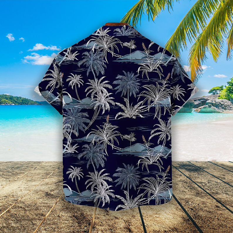 Men's Tropical Floral Hawaiian Beach Shirts