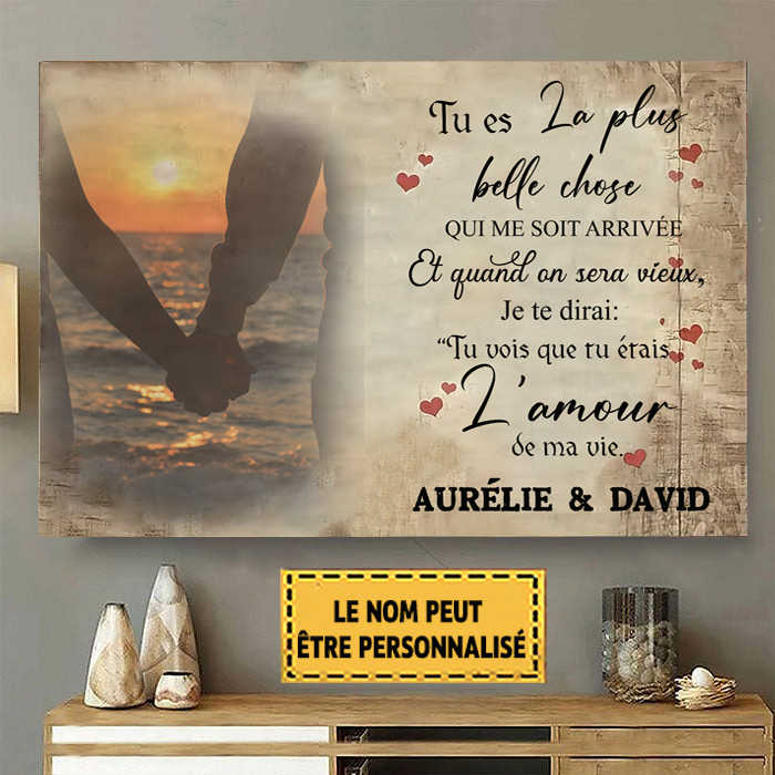 "You Are The Best Thing That Ever Happened To Me" Metal Sign