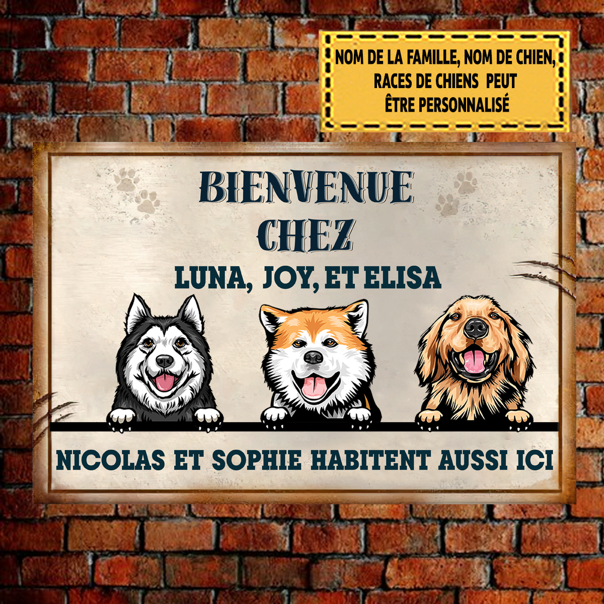 Welcome to Personalized Classic Metal Sign