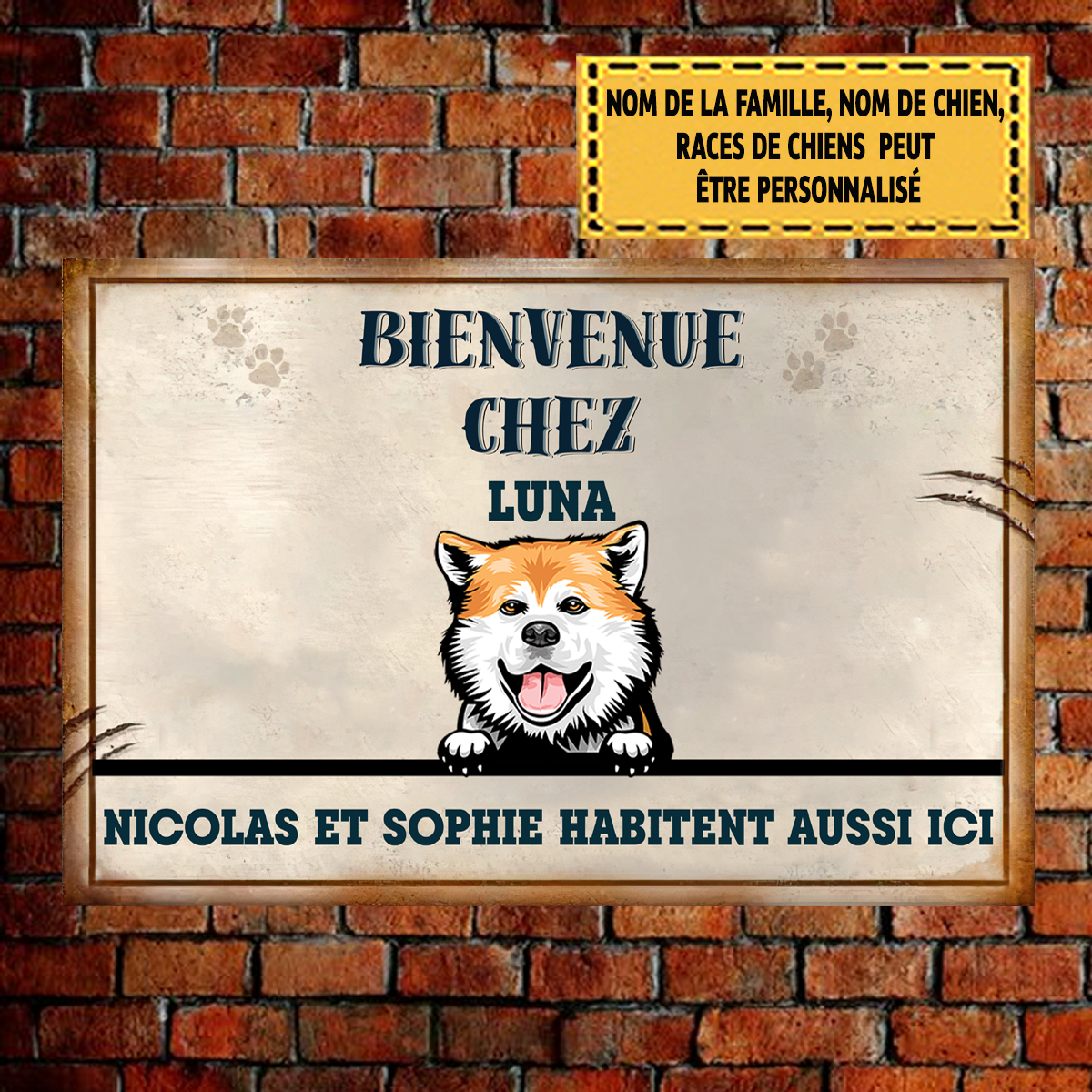 Welcome to Personalized Classic Metal Sign