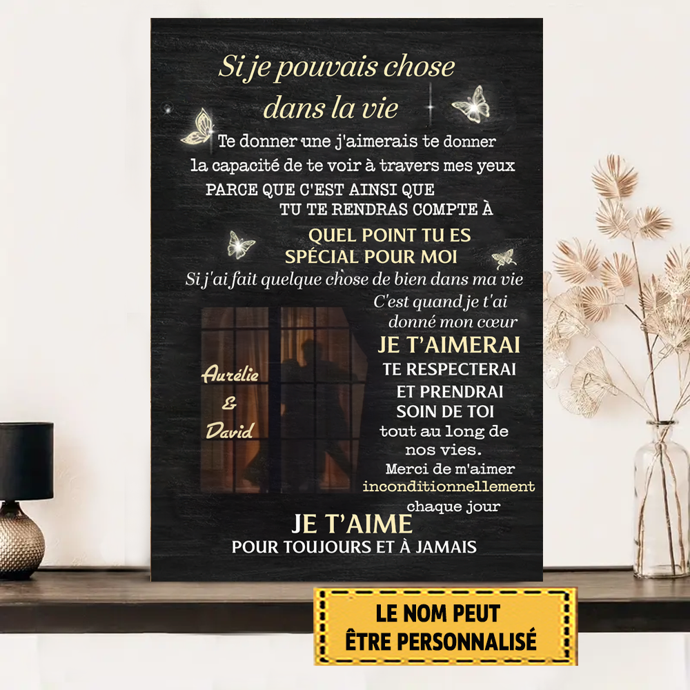 If I Could Choose One Thing In Life Metal Sign