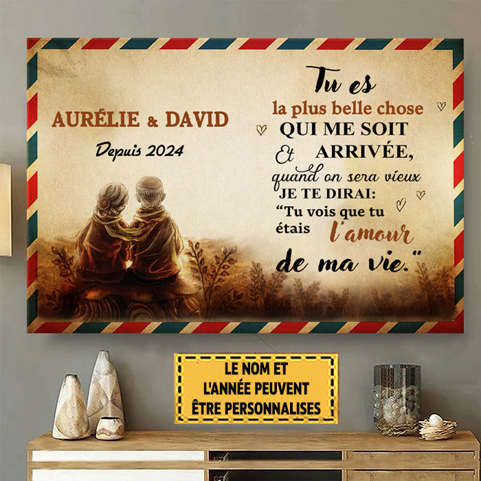 Tu Es La Plus Belle Chose Qui Me Soit Arrivée 3 Enseigne En Métal