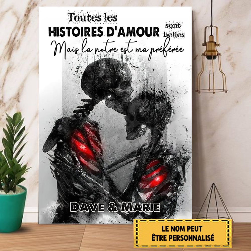 Toutes Les Histoires D'amour Sont Belles 4 Enseigne En Métal