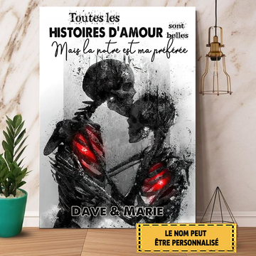 Toutes Les Histoires D'amour Sont Belles 4 Enseigne En Métal