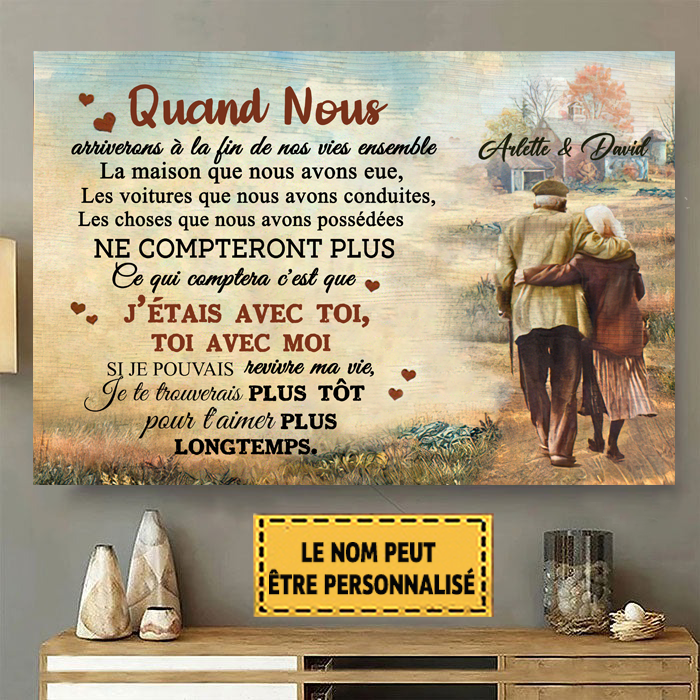 When We Get To The End Of Our Lives Together 7 Metal Teaching Sign