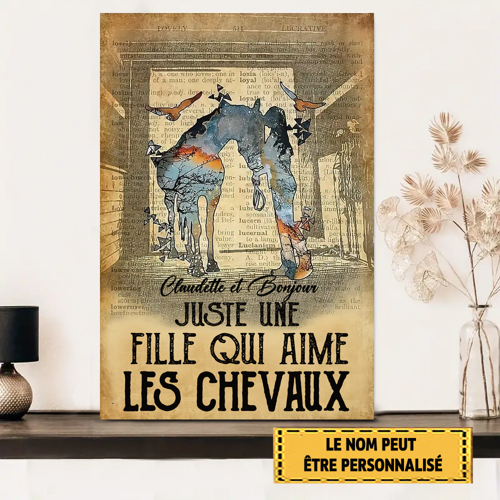 Juste Une Fille Qui Aime Les Chevaux 2 Metalllehrer