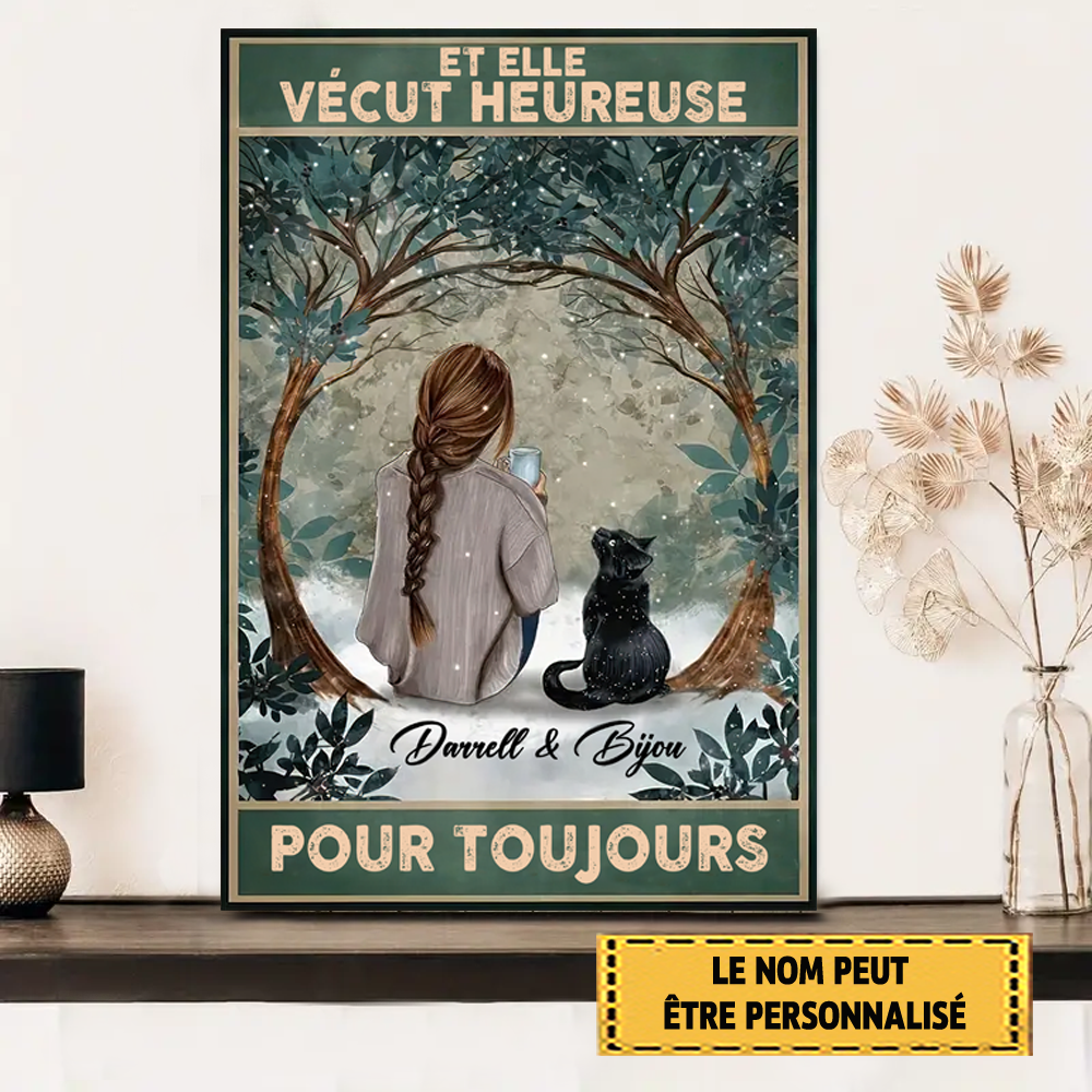 Et Elle Vécut Heureuse Pour Toujours 2 Metal Sign