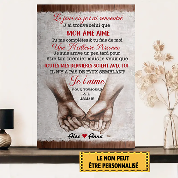 The Day I Met You I Found 4 Metal Signs