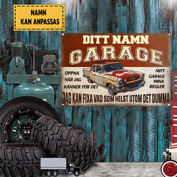 Garage Oppna När Jag Känner für den klassischen Metallschirm