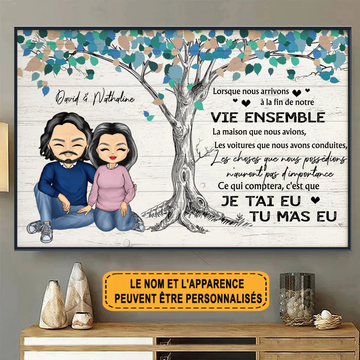 Je T'ai Eu Et Tu M'as Eu- Personnalisé Enseigne En Métal
