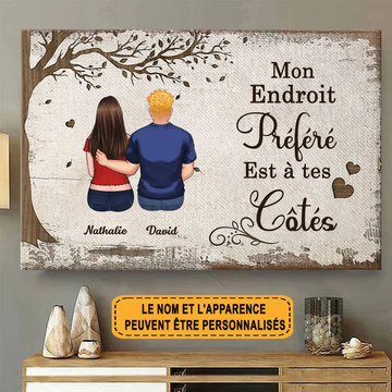 Mon Endroit Préféré 1814 Personnalisé Enseigne En Métal