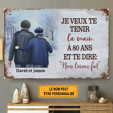 C’est Toi, Je T’aime 1819 Personnalisé Enseigne En Métal