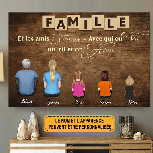 Et Les Amis Ceux 1869 Personnalisé Enseigne En Métal