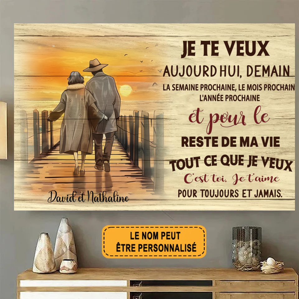 Aujourd'hui, Demain 1870 Personnalisé Enseigne En Métal