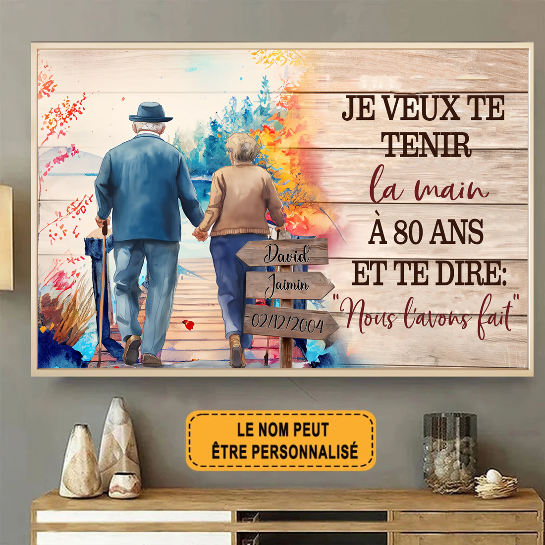Aujourd'hui, Demain 1881 Personnalisé Enseigne En Métal