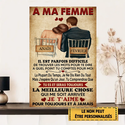 La Plupart Du Temps 1905 Personnalisé Enseigne En Métal