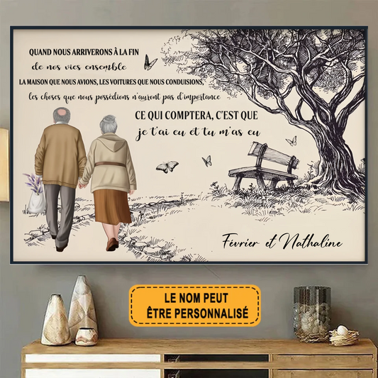 Je T'ai Eu Et Tu M'as Eu 1918 Personnalisé Enseigne En Métal