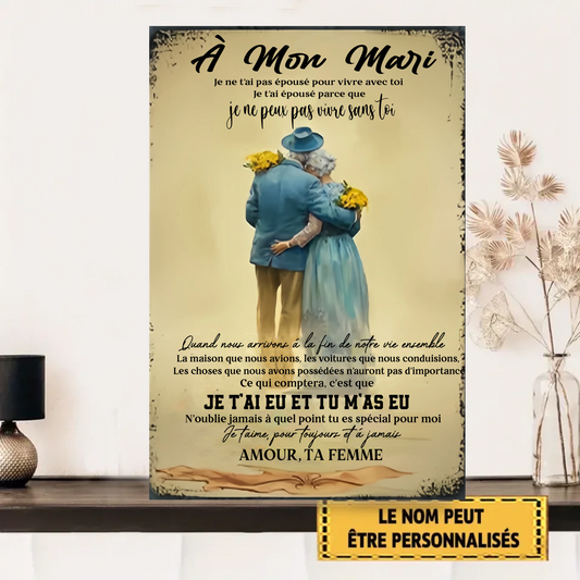 Ce Qui Comptera, C'est Que 1926 Personnalisé Enseigne En Métal