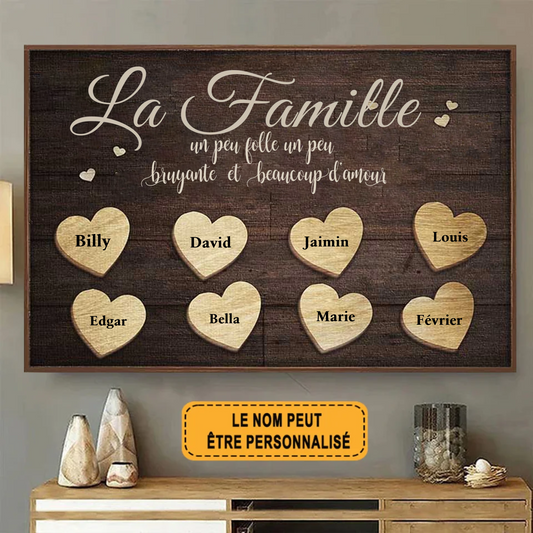 La Famille 1927 Personnalisé Enseigne En Métal