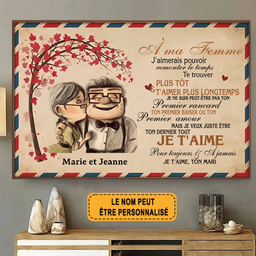 À Ma Femme 1932 Personnalisé Enseigne En Métal