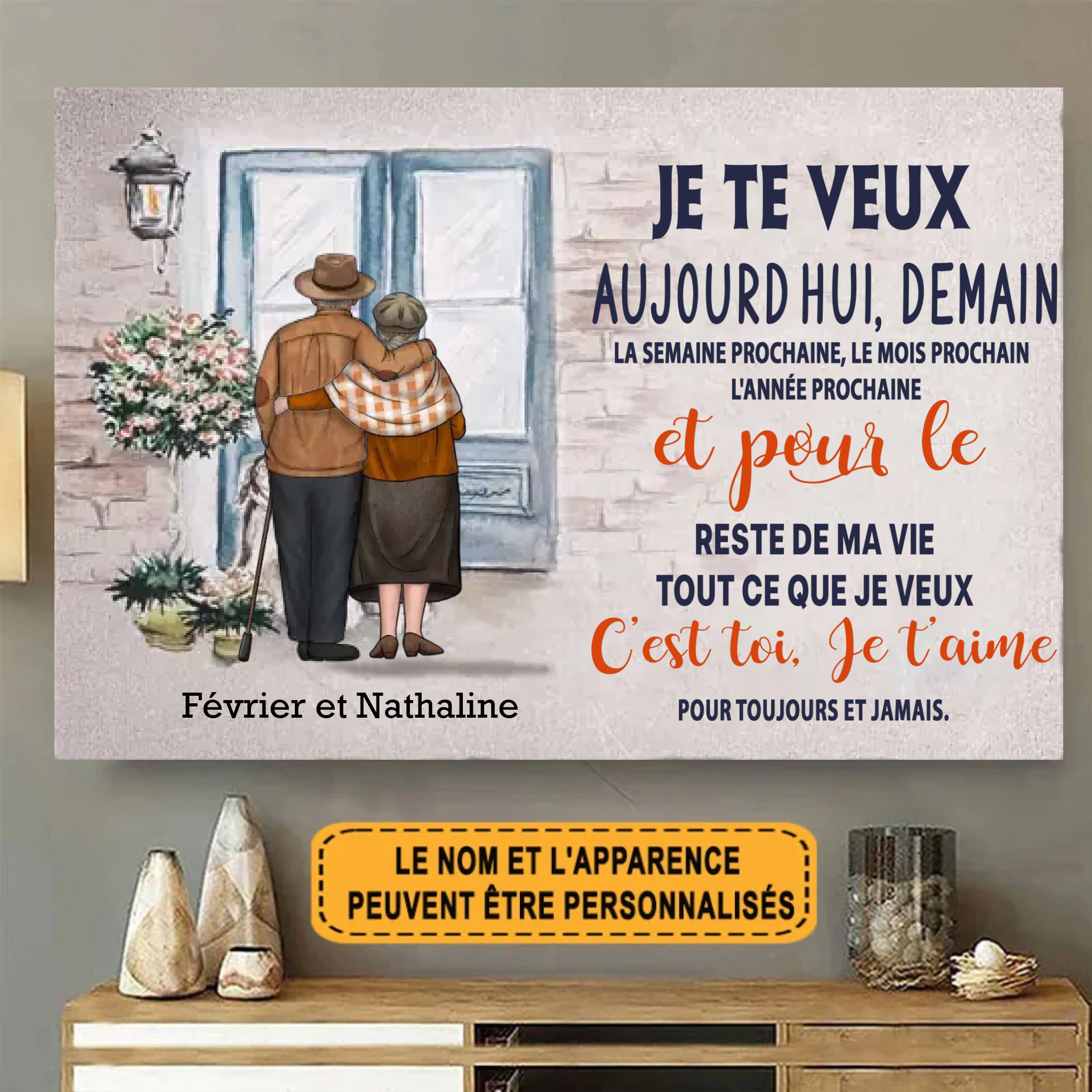 Aujourd'hui, Demain 1935 Personnalisé Enseigne En Métal