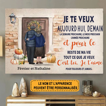 Aujourd'hui, Demain 1935 Personnalisé Enseigne En Métal