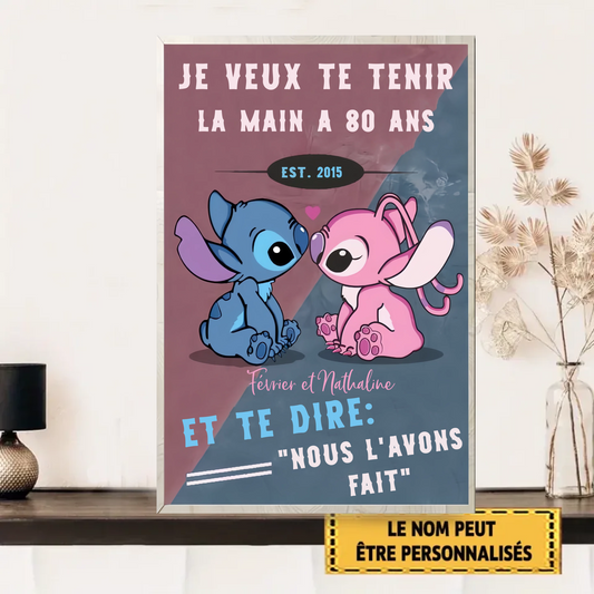 Je Veux Te Tenir 1939 Personnalisé Enseigne En Métal