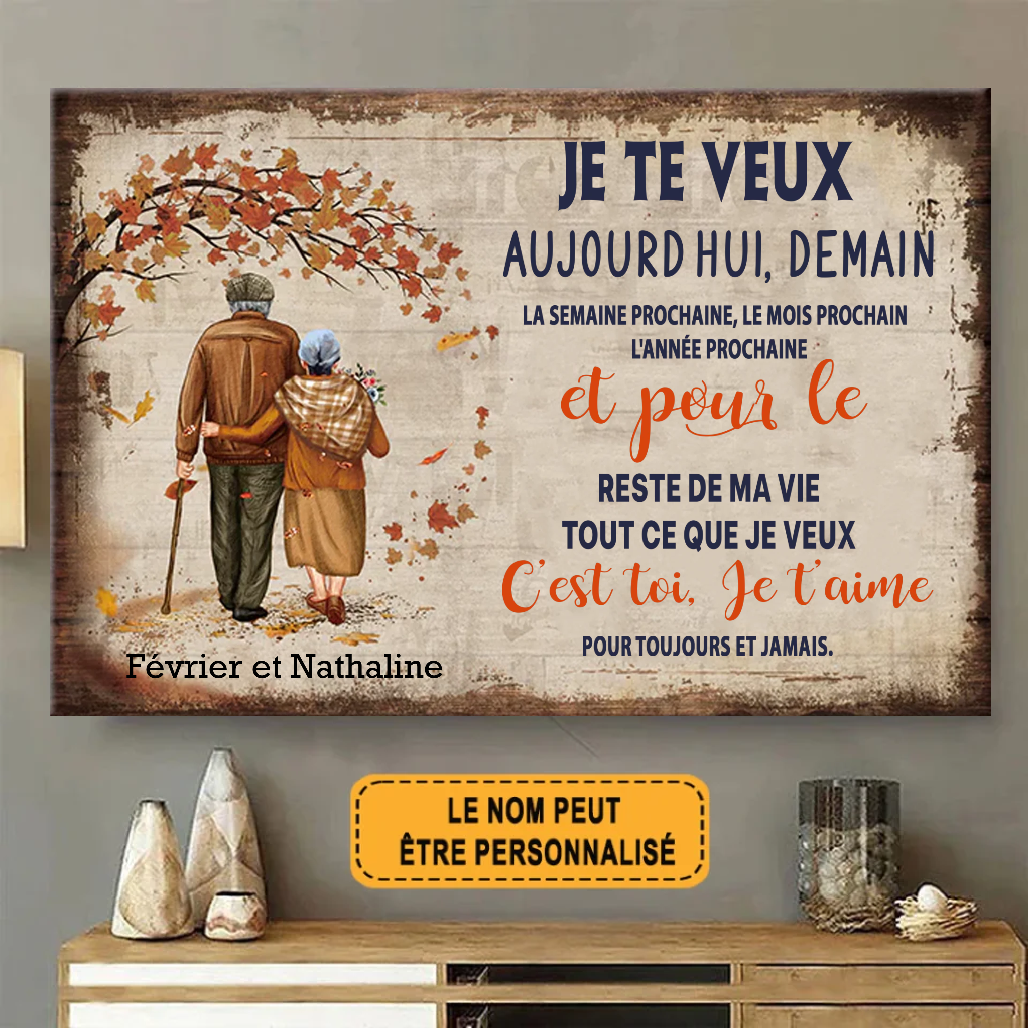 Aujourd'hui, Demain 1940 Personnalisé Enseigne En Métal