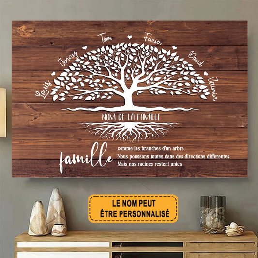 Mais Nos Racines Restent Unies 1945 Personnalisé Enseigne En Métal