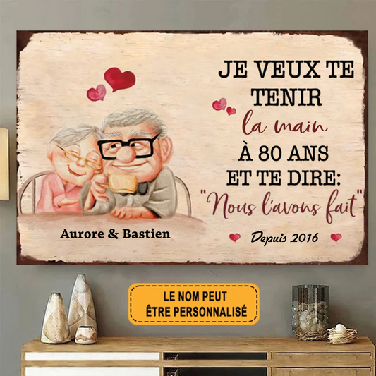 Nous L'avons Fait 1953 Personnalisé Enseigne En Métal