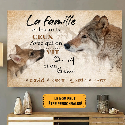 La Famille 1955 Personnalisé Enseigne En Métal