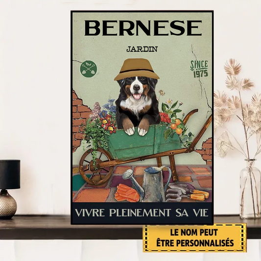 Vivre Pleinement Sa Vie 1956 Personnalisé Enseigne En Métal