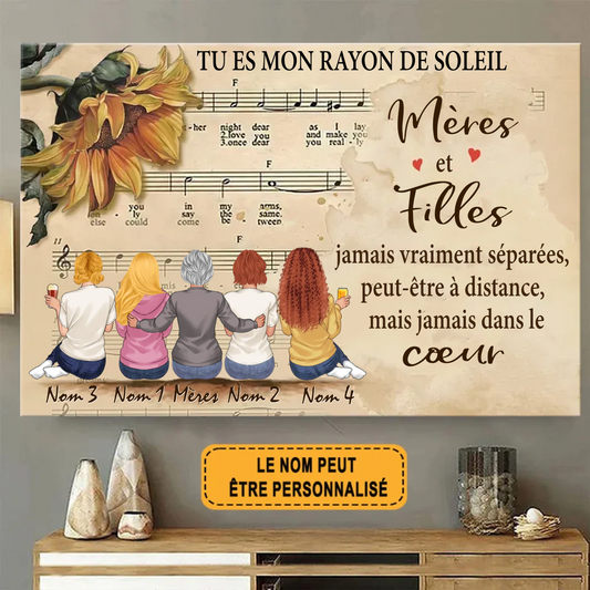 Jamais Vraiment Séparées 1957 Personnalisé Enseigne En Métal